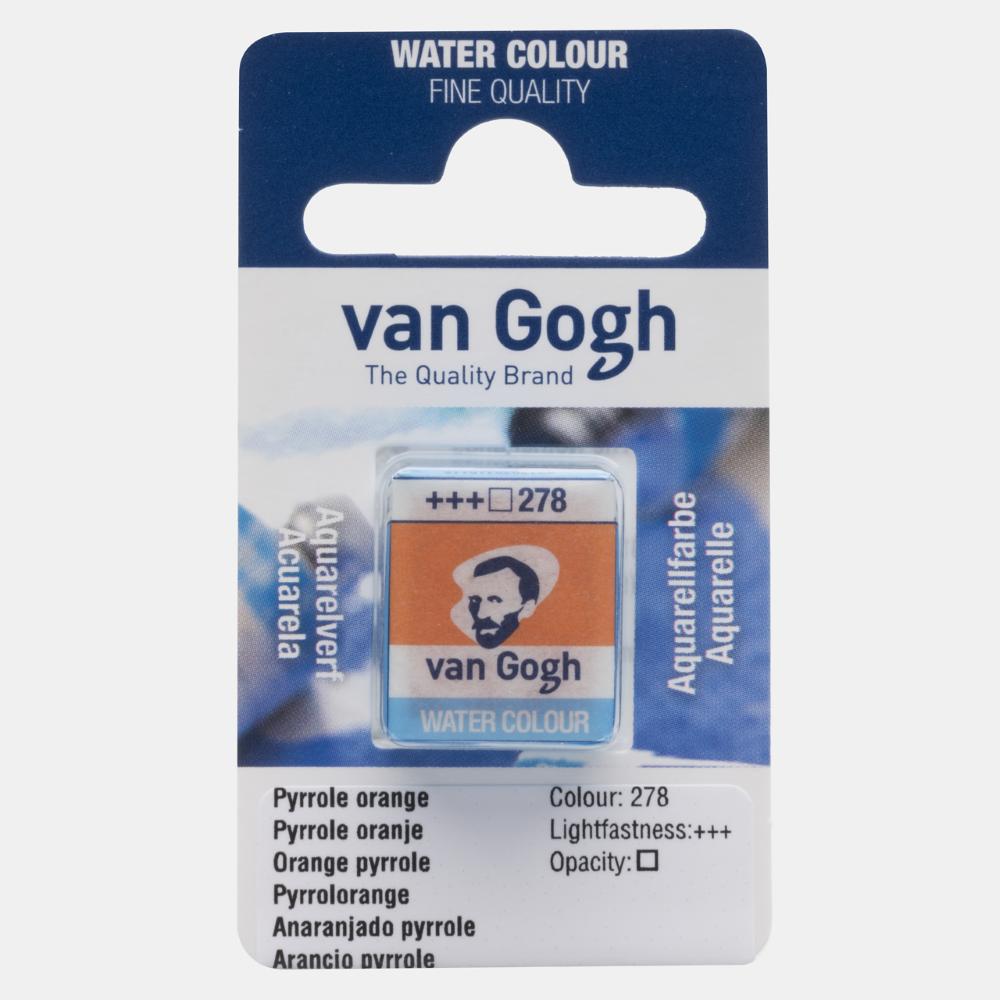 Royal Talens Van Gogh 278 Tablet Sulu Boya Pyrrole Orange