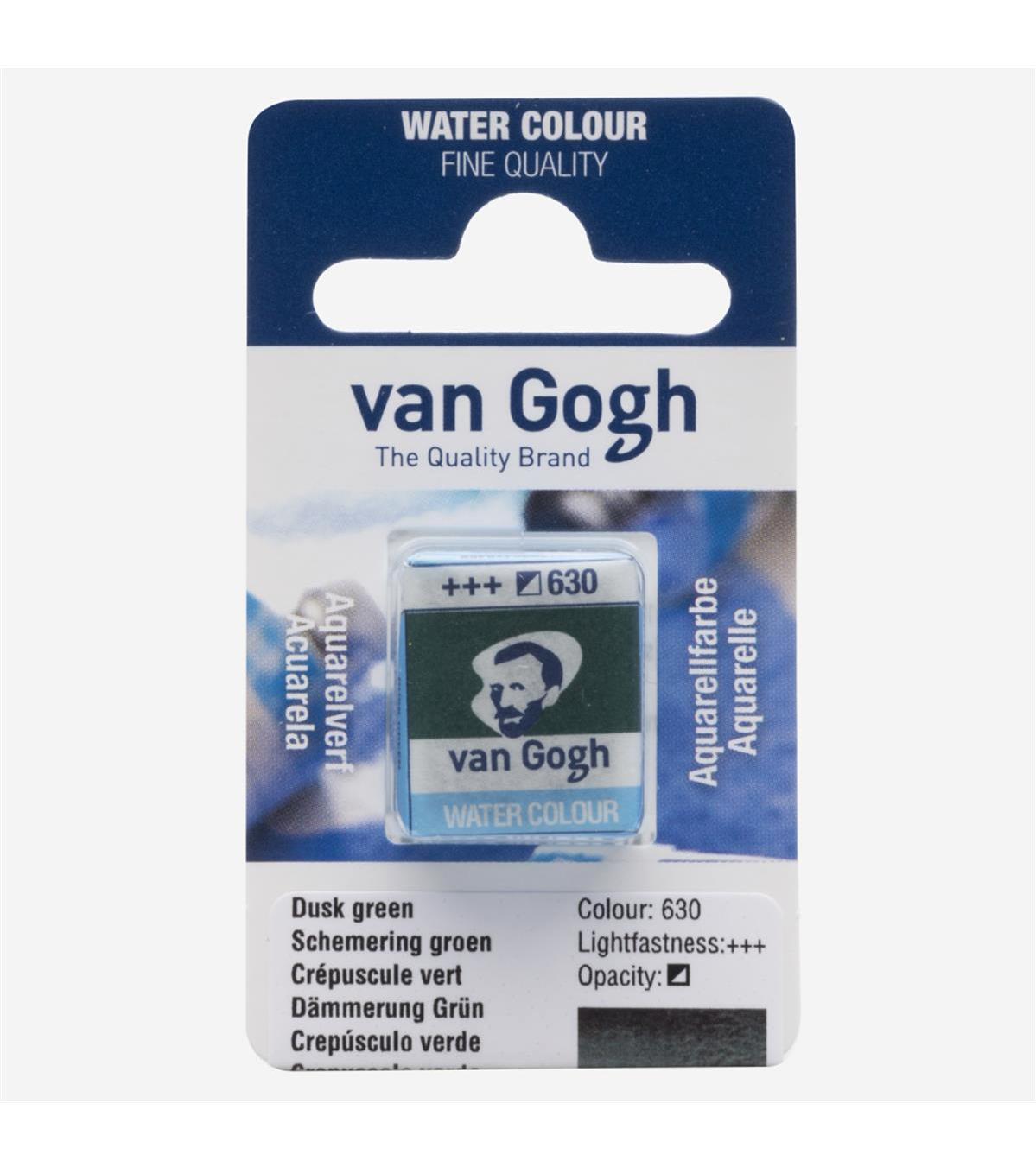 Royal Talens Van Gogh 630 Tablet Sulu Boya Dusk Green