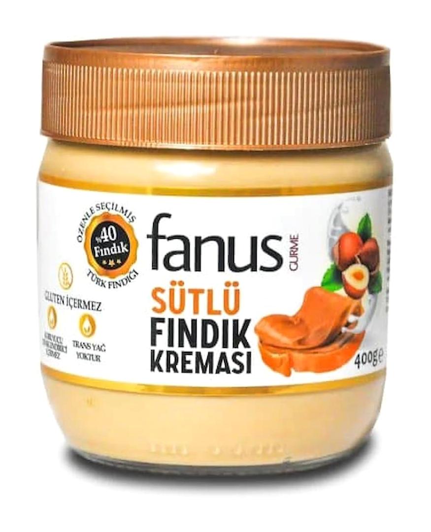 Fanus Sütlü Fındık Kreması 400 gr