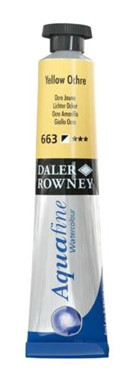 Daler Rowney Aquafine Tüp 8 ml Yellow Ochre 663 Sulu Boya