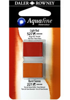 Daler Rowney Aquafine Tablet Light Red Burnt Sienna Sulu Boya