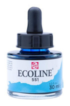 Talens Ecoline 551 Sky Blue Light Sulu Boya