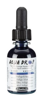 Schmincke Aqua Drop 30 ml İndigo Blue Sulu Boya