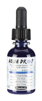 Schmincke Aqua Drop 30 ml İnk Blue Sulu Boya