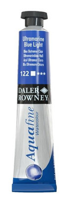 Daler Rowney Aquafine Tüp 8 ml 122 Ultramarine Blue Sulu Boya