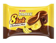 Ülker Dankek 8 Çikolatalı-Muzlu Kek 24x55 gr