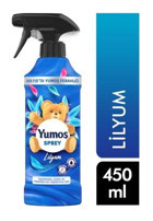 Yumoş Lilyum Kokulu Sprey Çamaşır Parfümü 4x450 ml