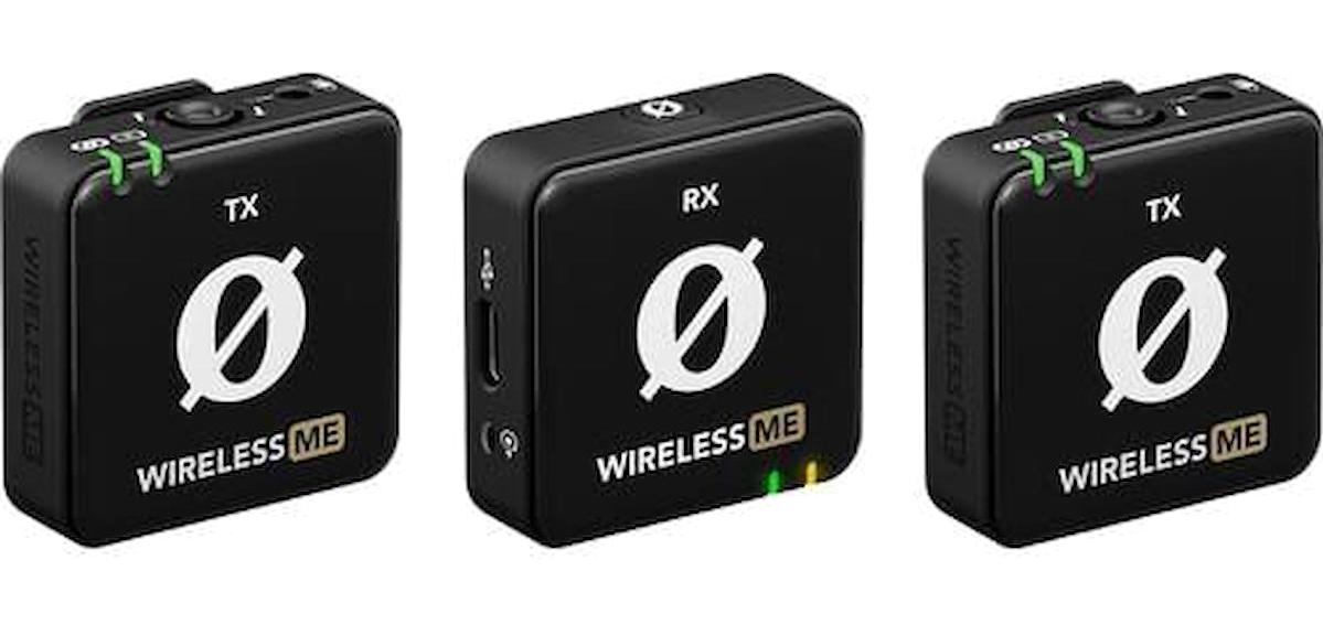 Rode Wireless ME 2 Kişilik Kablosuz Bluetooth Yaka Mikrofonu Siyah