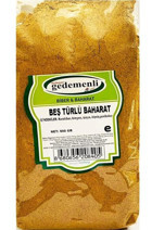 Gedemenli Beş Türlü Baharat 500 gr