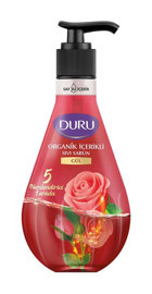 Duru Gül Organik Antibakteriyel Köpük Sıvı Sabun 500 ml Tekli