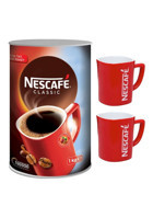 Nescafe Classic Sade 1 kg 2 Adet Granül Kahve Hazır Kahve