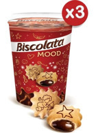 Biscolata Mood Çikolatalı Bisküvi 3x125 gr