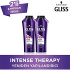 Gliss Intense Therapy Yeniden Yapılandırıcı Şampuan 2x360 ml