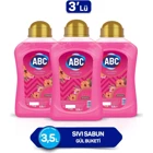 ABC Gül Nemlendiricili Parabensiz Köpük Sıvı Sabun 3.5 lt 3'lü