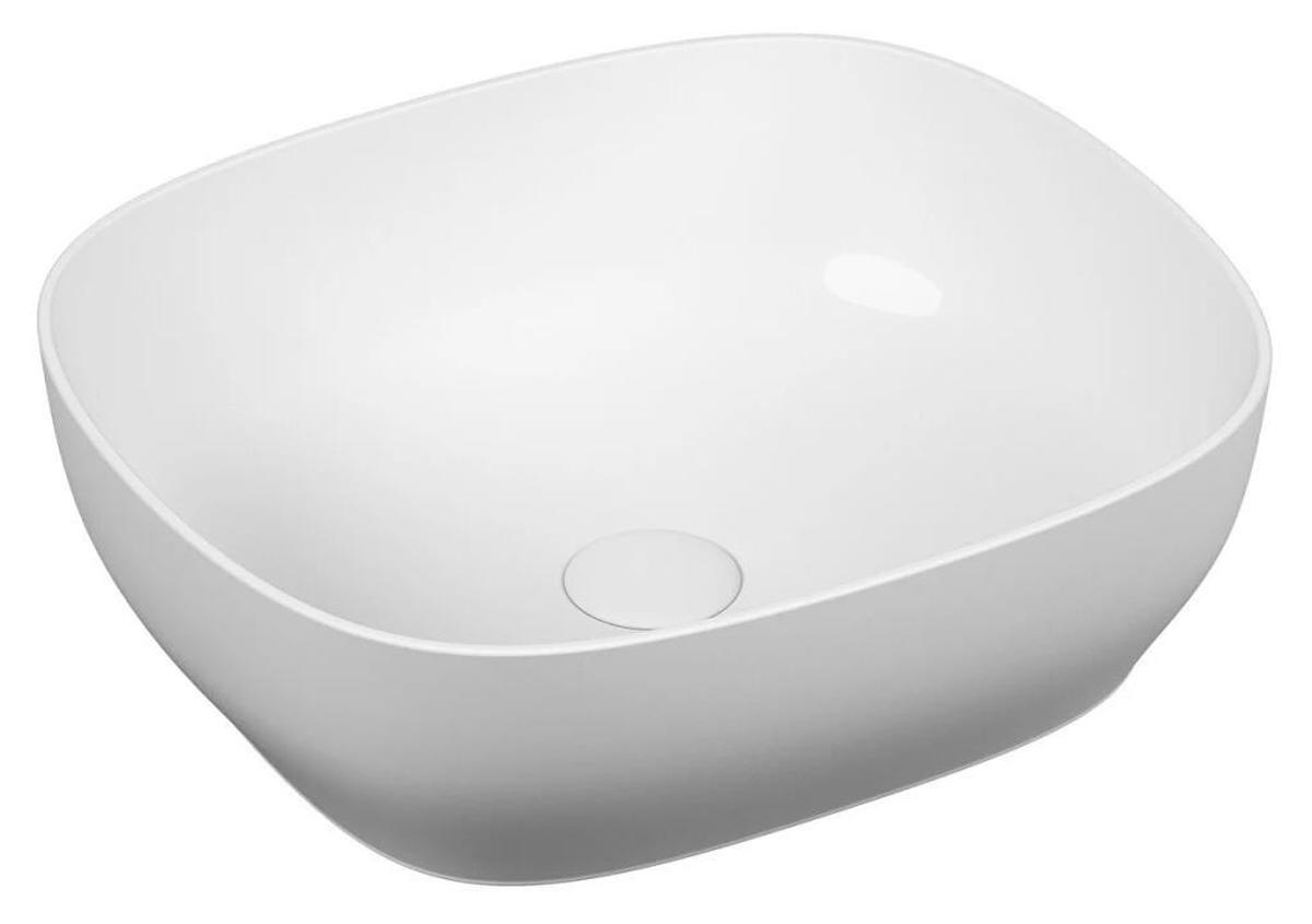 Vitra Outline 5994B4030016 Tekli 45 cm Seramik Kare Lavabo Beyaz