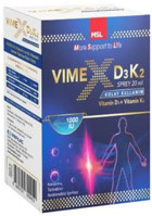 Msl Vimex Vitamin D3K2 Aromasız Yetişkin Vitamin 50 ml