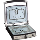 Fakir N Joy 4 Dilim Granit Çıkartılabilir Plaka Tek Yönlü 2000 W Izgaralı Mor Tost Makinesi/Waffle ve Tost Makinesi