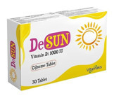 Vitamaks Vitamin D3 Aromasız Yetişkin Vitamin 30 Tablet