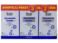 Ocean Glucosamine Complex Aromasız Yetişkin Vitamin 60 Tablet