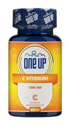 One Up C Vitamini Aromasız Yetişkin Vitamin 60 Tablet