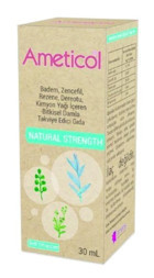 Ameticol Natural Strength Damla Bitki Ekstralar Yetişkin Vitamin 30 ml