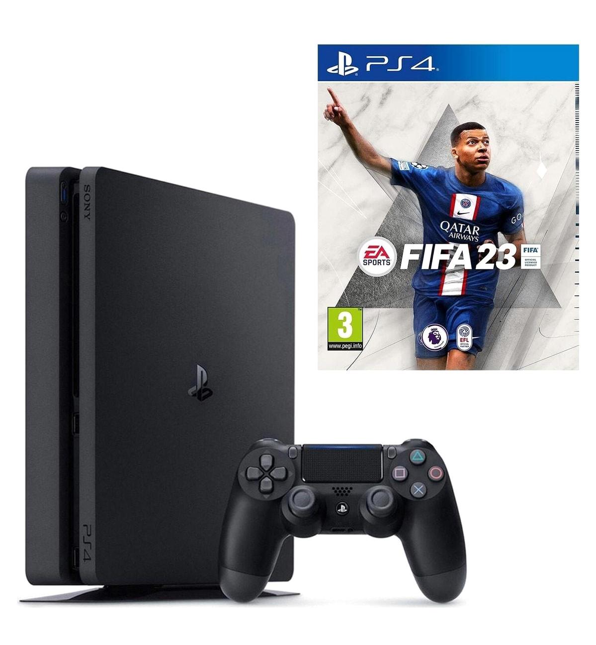 Sony Playstation 4 Slim 500 GB + Tek DualShock Kol + PS4 FIFA 23