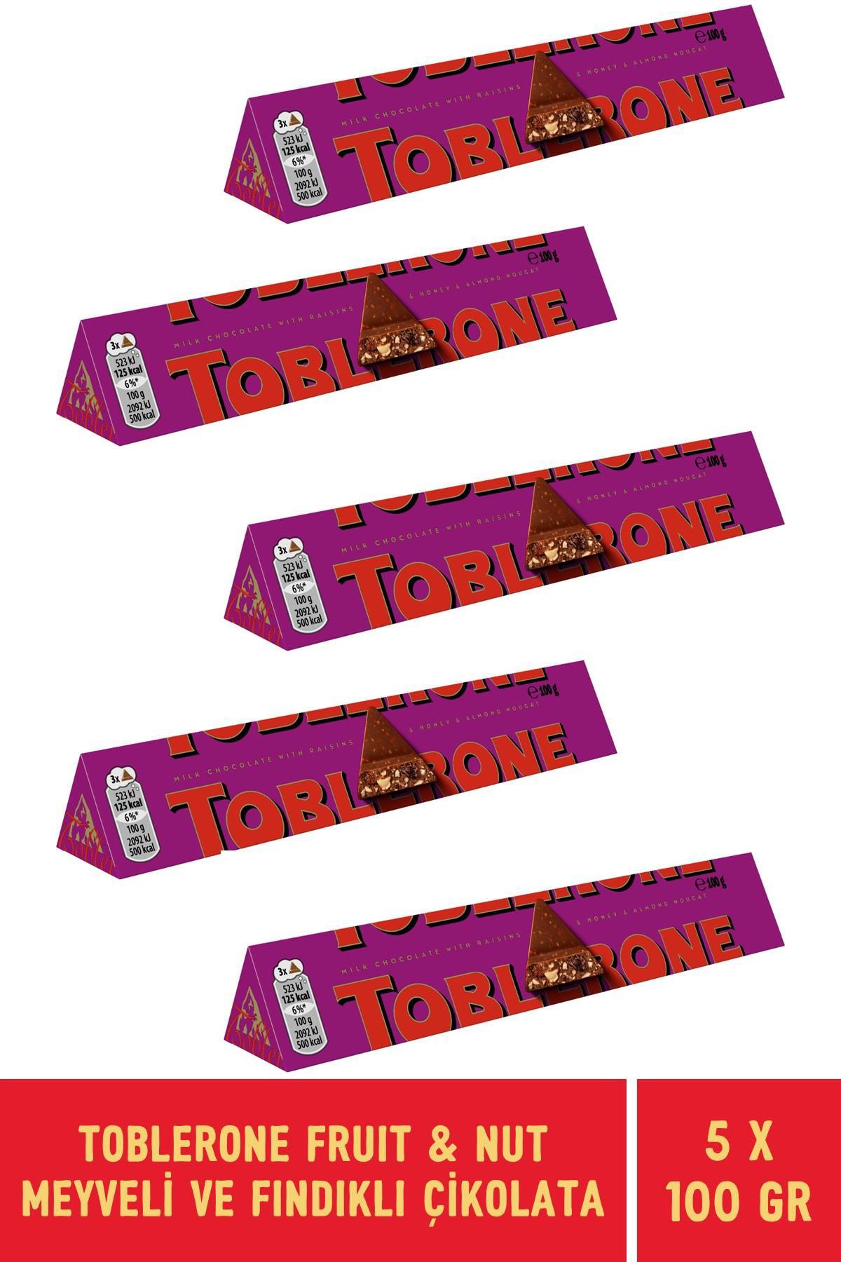 Toblerone Tablet Fındıklı Çikolata 6x100 gr