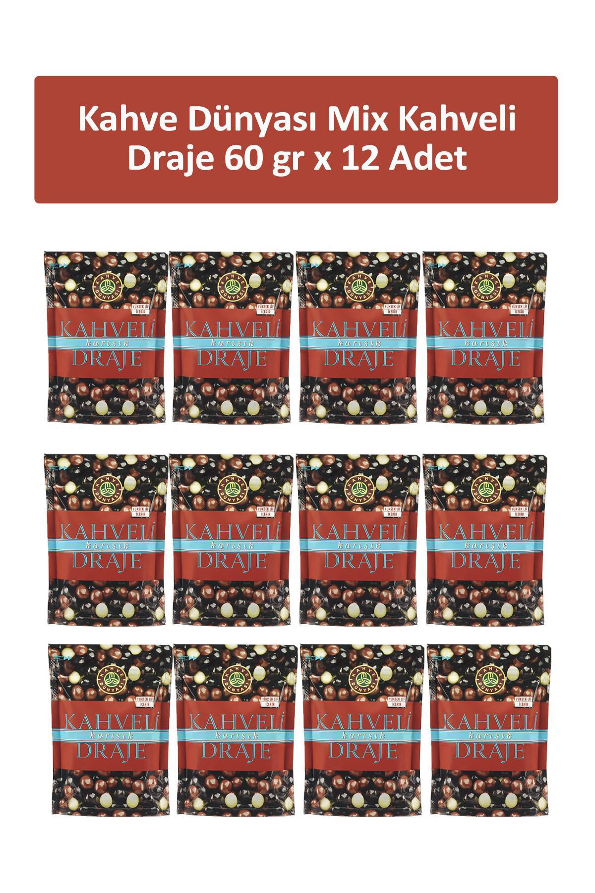 Kahve Dünyası Draje Kahveli Çikolata 12x60 gr