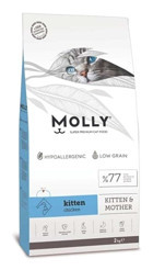 Molly Tavuklu Yavru Kuru Kedi Maması 2 kg