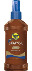 Banana Boat Hindistan Cevizi Yağı Vücut İçin Bronzlaştırıcı Yağ 236 ml