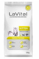 LaVital Somon Aromalı Yavru Kuru Kedi Maması 12 kg