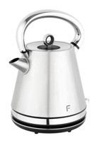 Fakir Percy Çelik 1.7 lt 2200 W Işıklı Retro Gümüş Kettle