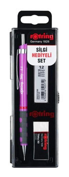 Rotring Tikky Silgili Plastik Neon Mor 0.5 mm Uçlu Versatil Kalem