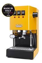 Gaggia New Classic Evo Rı9481/18 1300 W Paslanmaz Çelik Tezgah Üstü Kapsülsüz Öğütücülü Taşınabilir Yarı Otomatik Espresso Makinesi Sarı