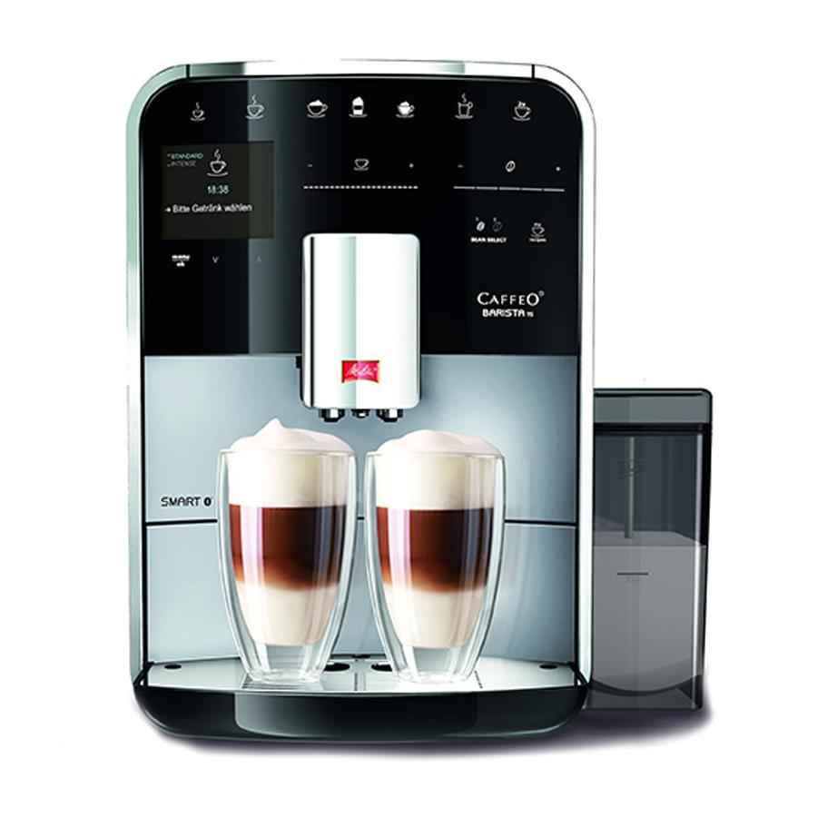 Melitta Caffeo Barista Ts 1450 W Tezgah Üstü Kapsüllü Öğütücülü Tam Otomatik Espresso Makinesi Gümüş