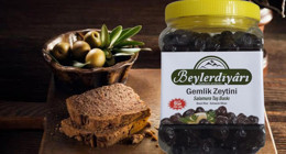 Beylerdiyarı Tuzlu Salamura Siyah Zeytin Pet Kavanoz 1 kg