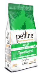 Petline Hypoallergenic Kuzu Etli Tahıllı Yetişkin Kedi Maması 1.5 kg