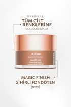 M.asam Magic Finish Güneş Koruyuculu Krem Kompakt Fondöten 30 ml