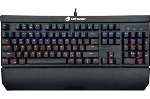 Gamebooster G902 Strike Rainbow Türkçe Q RGB Blue Switch Kablolu Siyah Mekanik Klavye