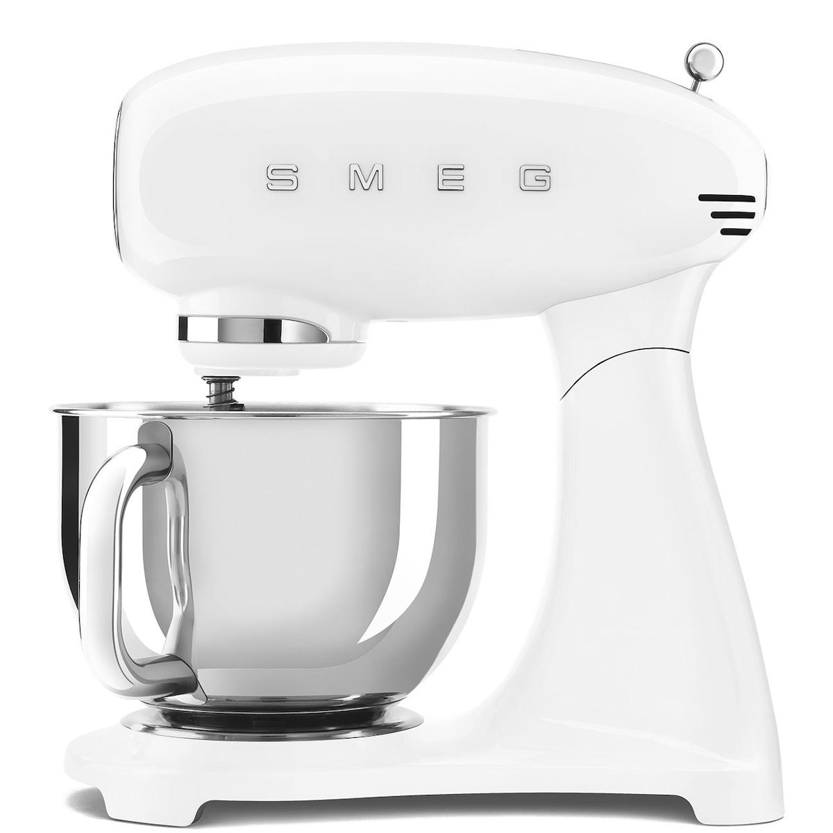 Smeg SMF03WHEU Retro Paslanmaz Çelik 800 W 4.8 lt Standlı Hamur Yoğurma ve Mutfak Şefi Siyah