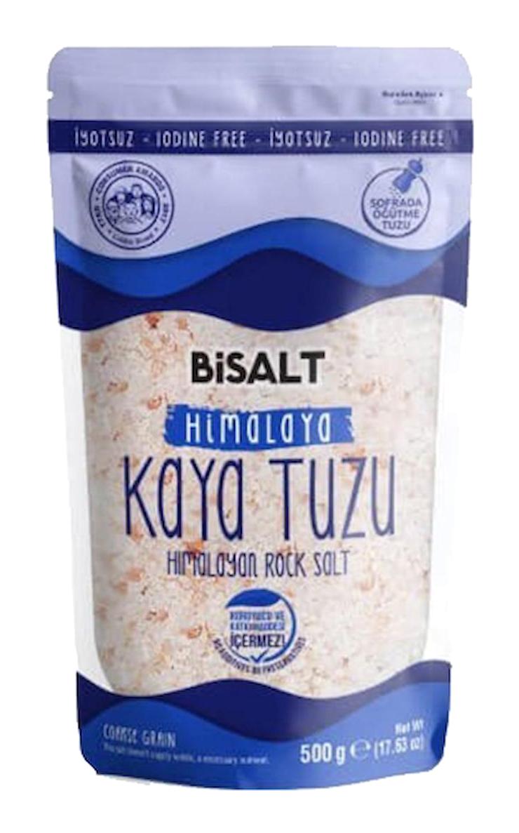 Bisalt İyotsuz Kaya Himalaya Tuzu Paket 4x500 gr