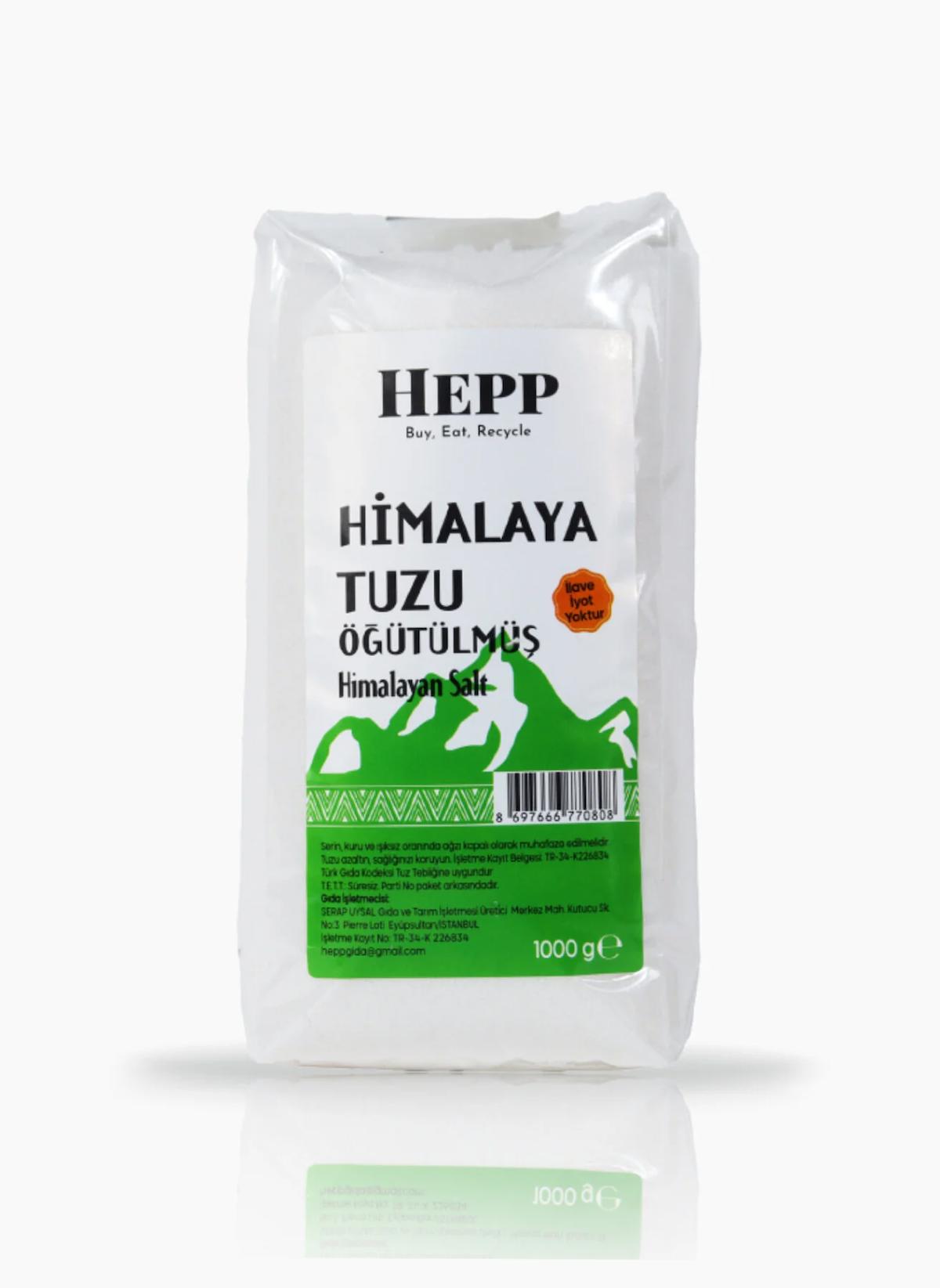 Ekoloji Market Öğütülmüş Himalaya Tuzu 1 kg