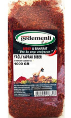 Gedemenli Yağlı Yaprak Biber 1 kg