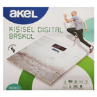 Akel AB-1803 Cam Dijital Tartı Beyaz