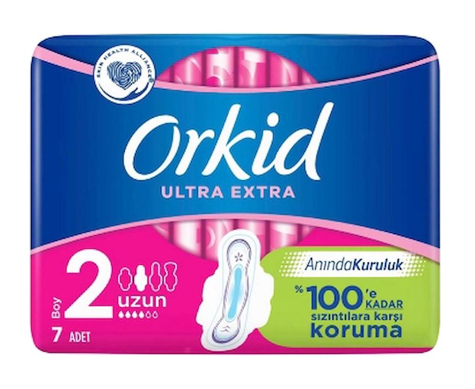 Orkid 7'li Hijyenik Ped 12 Adet