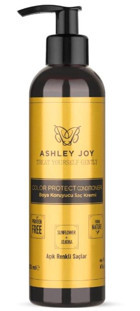 Ashley Joy Jojoba Yağı Silikonsuz Sülfatsız Renk Koruyucu Tuzsuz Keratinli Boyalı Saçlar İçin Kadın Saç Kremi 250 ml