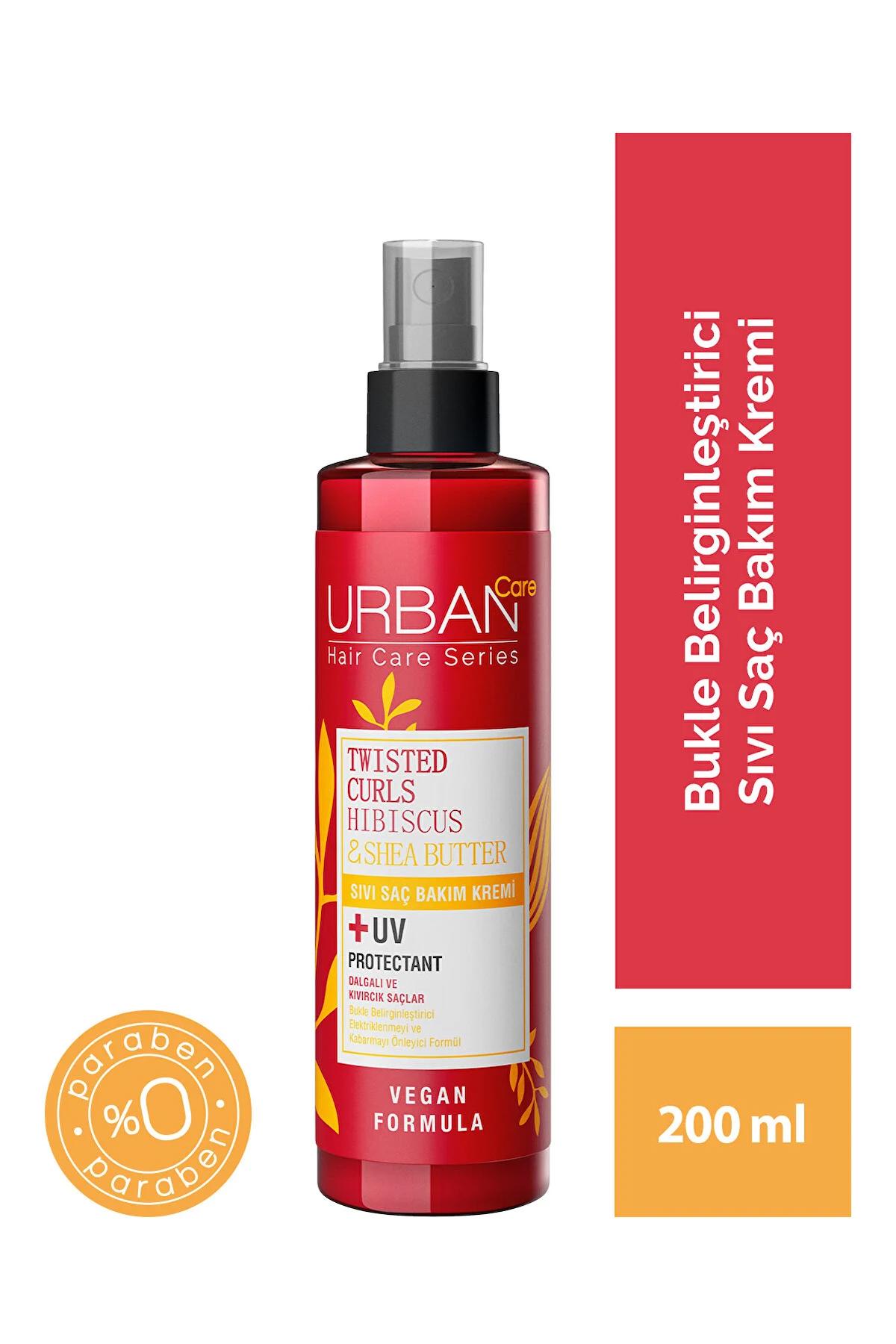 Urban Care Twisted Curls Hibiskus Shea Bukle Belirginleştirici Dalgalı Kıvırcık Saçlar İçin Saç Kremi 250 ml