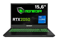 Monster Abra A5 V21.3.5 Harici GeForce RTX 2050 Intel Core i7 12700H 32 GB DDR4 1 TB SSD 15.6 inç Windows 11 Gaming Laptop