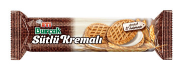 Eti Burçak Sütlü Kremalı Bisküvi 6x100 gr