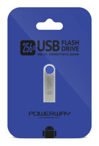 Powerway USB 2.0 Type-A 256 GB Flash Bellek Gümüş